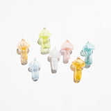 Handblown Mushroom Suncatchers