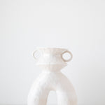 Ceramic Vessel 1 in White by Svetlana Durel
