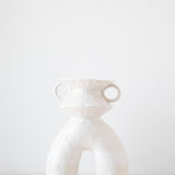 Ceramic Vessel 1 in White by Svetlana Durel