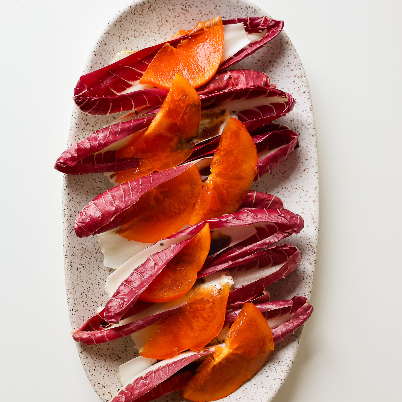 Thanksgiving Persimmon x Balsamic Salad