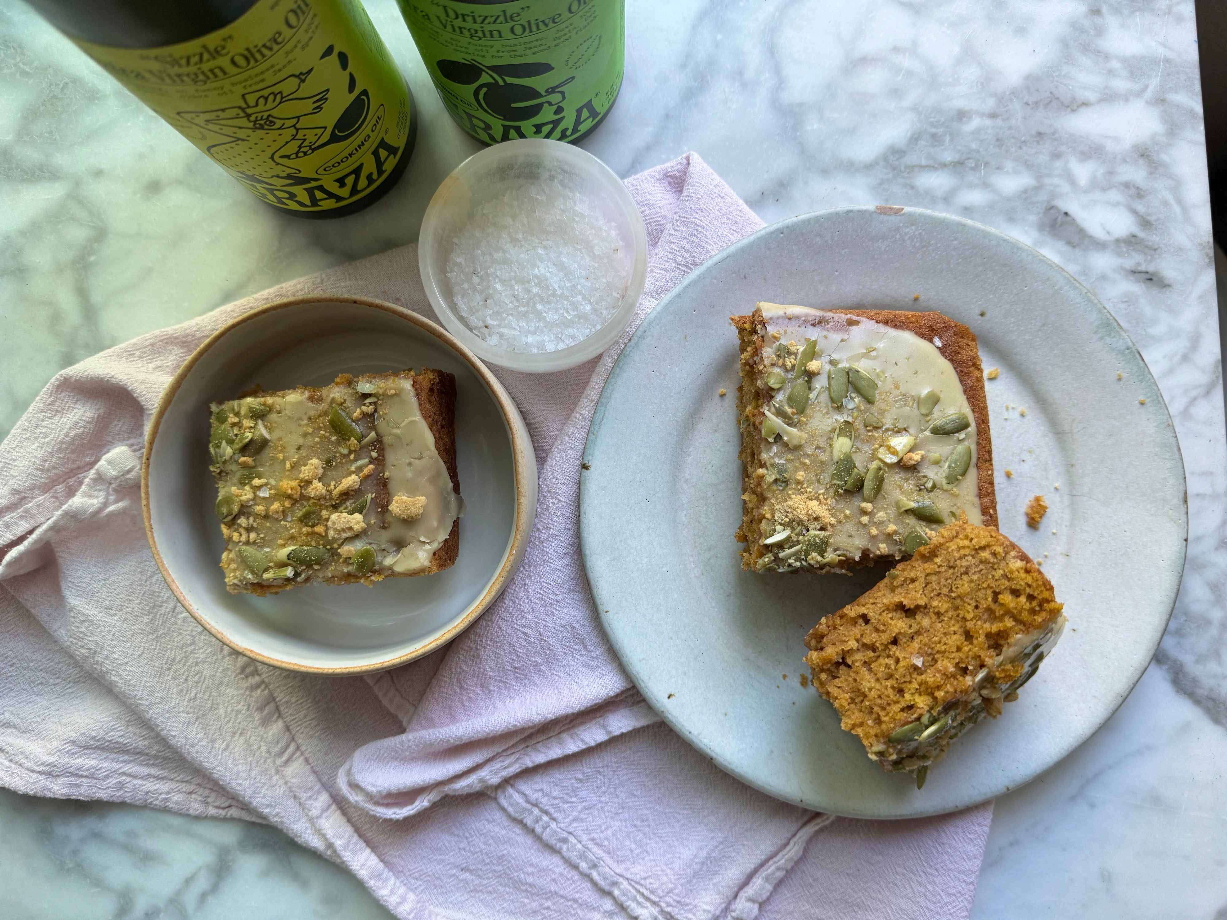 Sammy's Olive Olive Pumpkin Cake