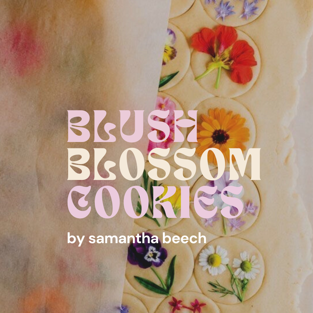 Blush Blossom Cookies