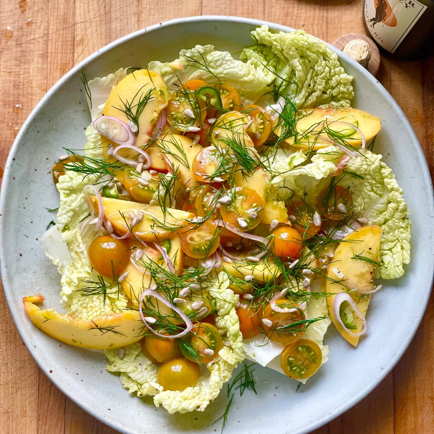 Filipino Peach Salad