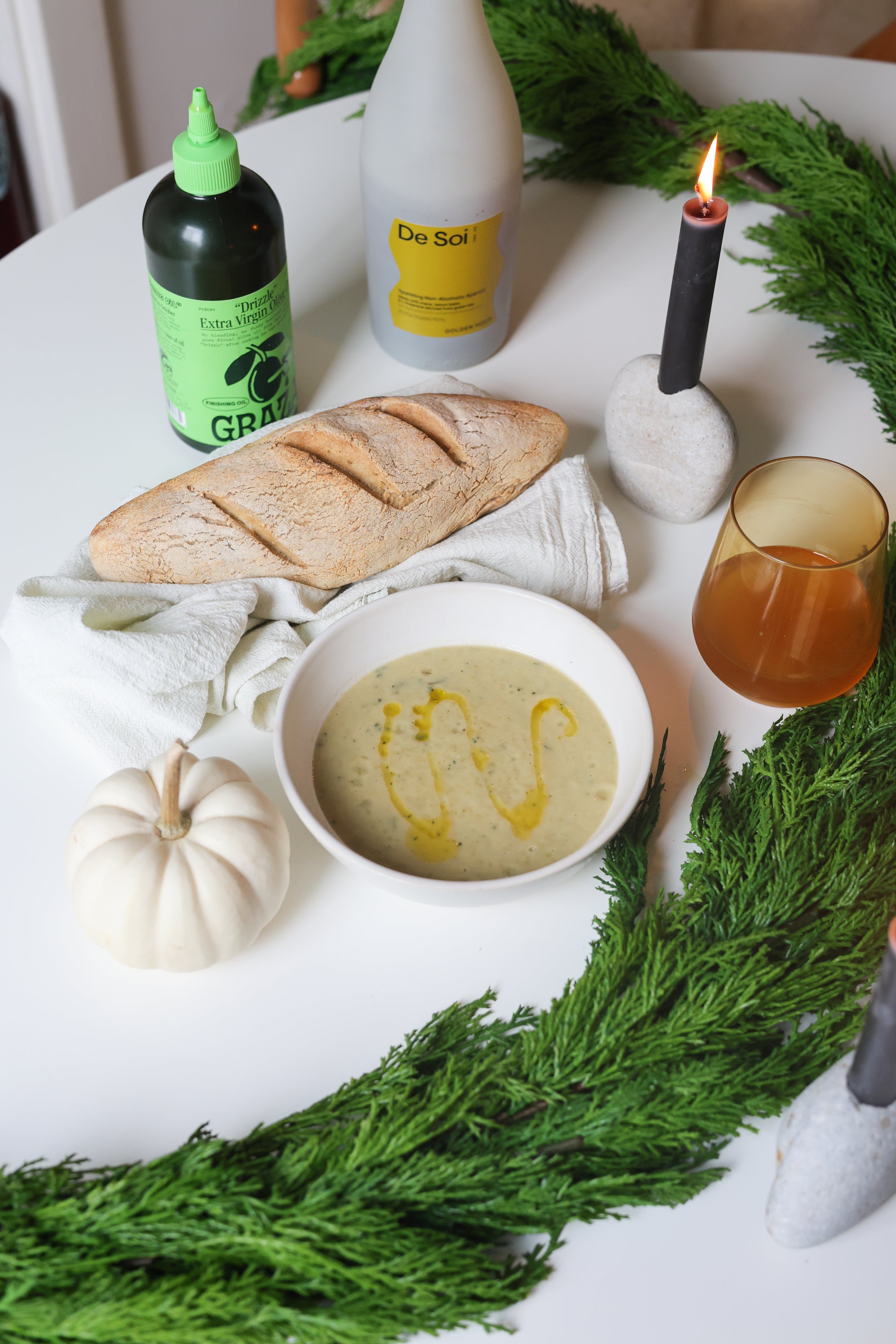 White Bean & Leek Soup