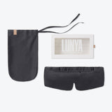 Washable Silk Sleep Mask Gift Set - Meditative Grey