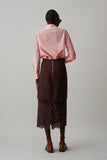 Lakshimi Skirt - Chocolate Cotton Lace