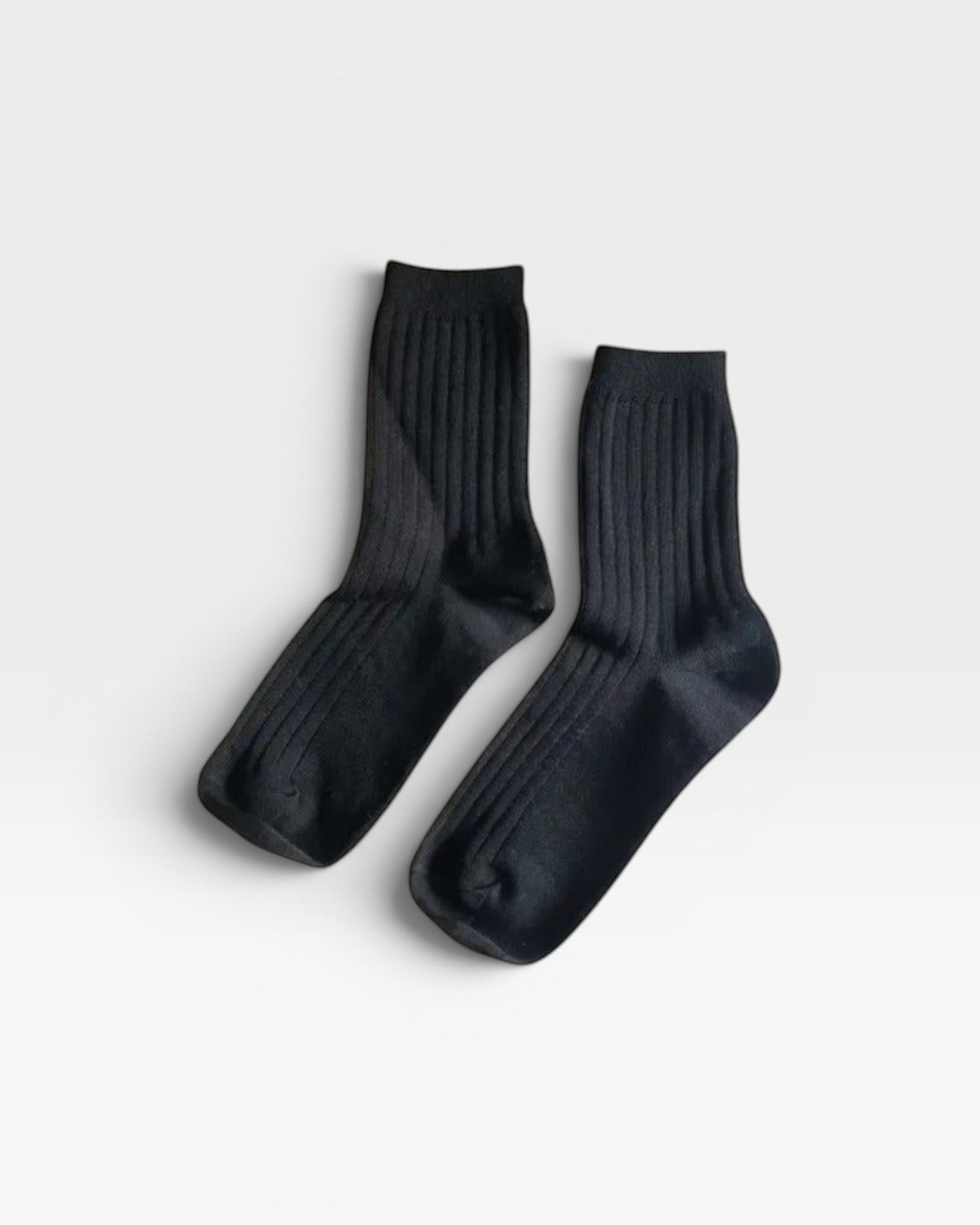 Her Socks in True Black