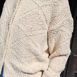 Mason Cotton Cardigan - Naturel