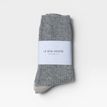 Wool Waffled Socks — view 8