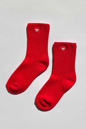 Red + White Heart