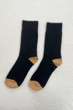 Classic Cashmere Socks in black