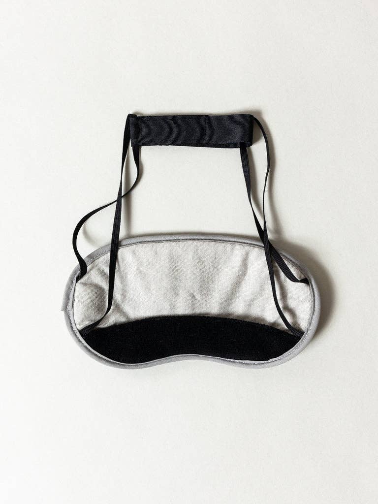 Morihata Binchotan Charcoal Eye Mask view of back that goes on eye