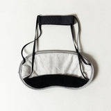 Morihata Binchotan Charcoal Eye Mask view of back that goes on eye