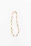 10K Gold Paperclip Bracelet