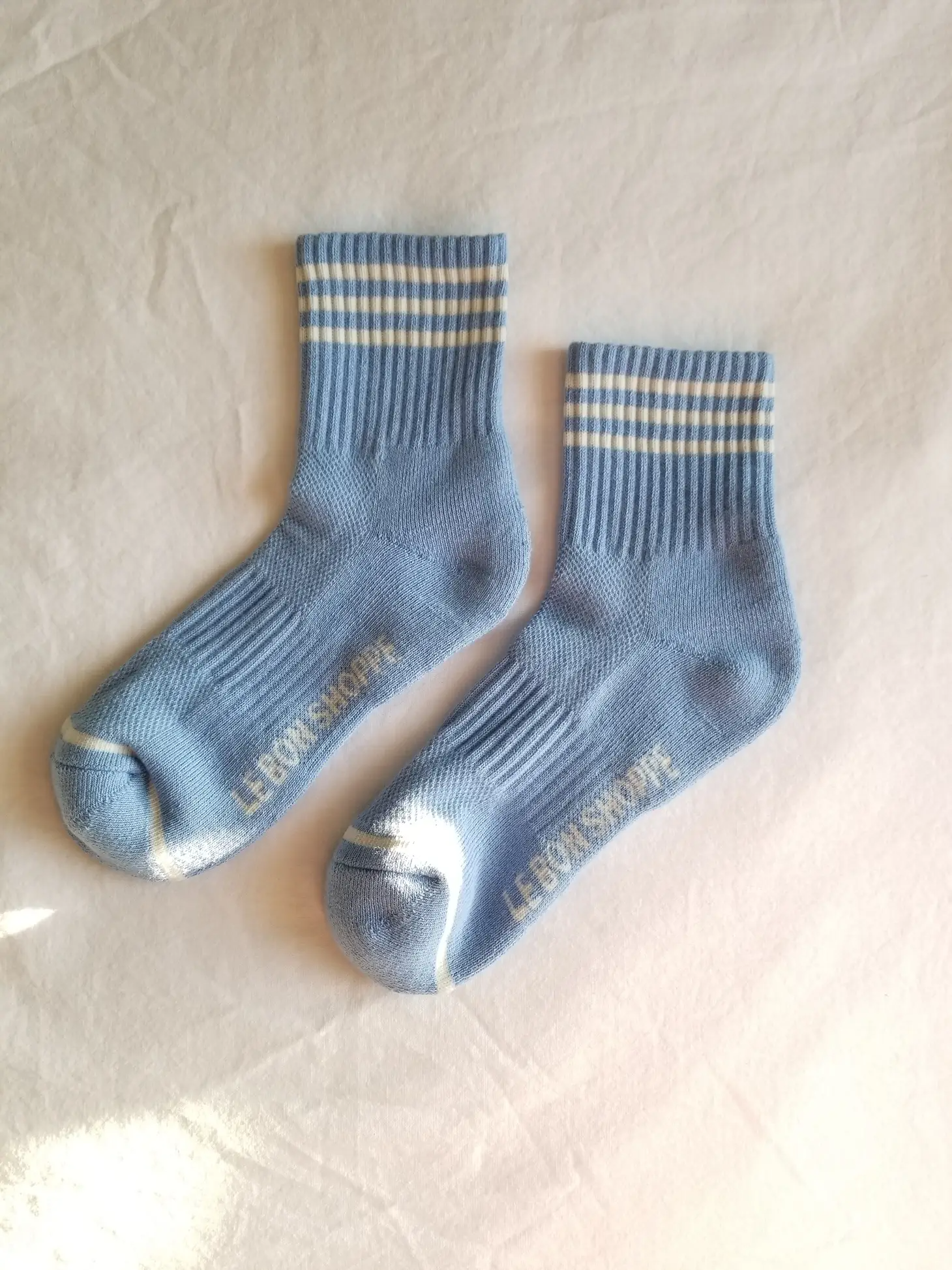 Girlfriend Socks in Parisian Blue