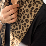Cashmere Bandana - Leopard