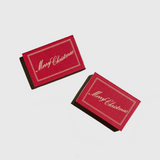 Matchbox No. 8 Merry Christmas - Scarlet