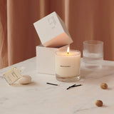 Maison Louis Marie No.03 L'Etang Noir Candle — lifestyle with perfume oil