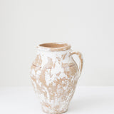 Antique Turkish Ceramic Olive Oil Pot