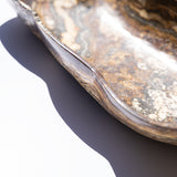 Brown Onyx Long Bowl