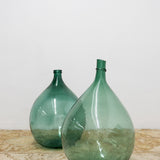 Green Glass Wine Jug