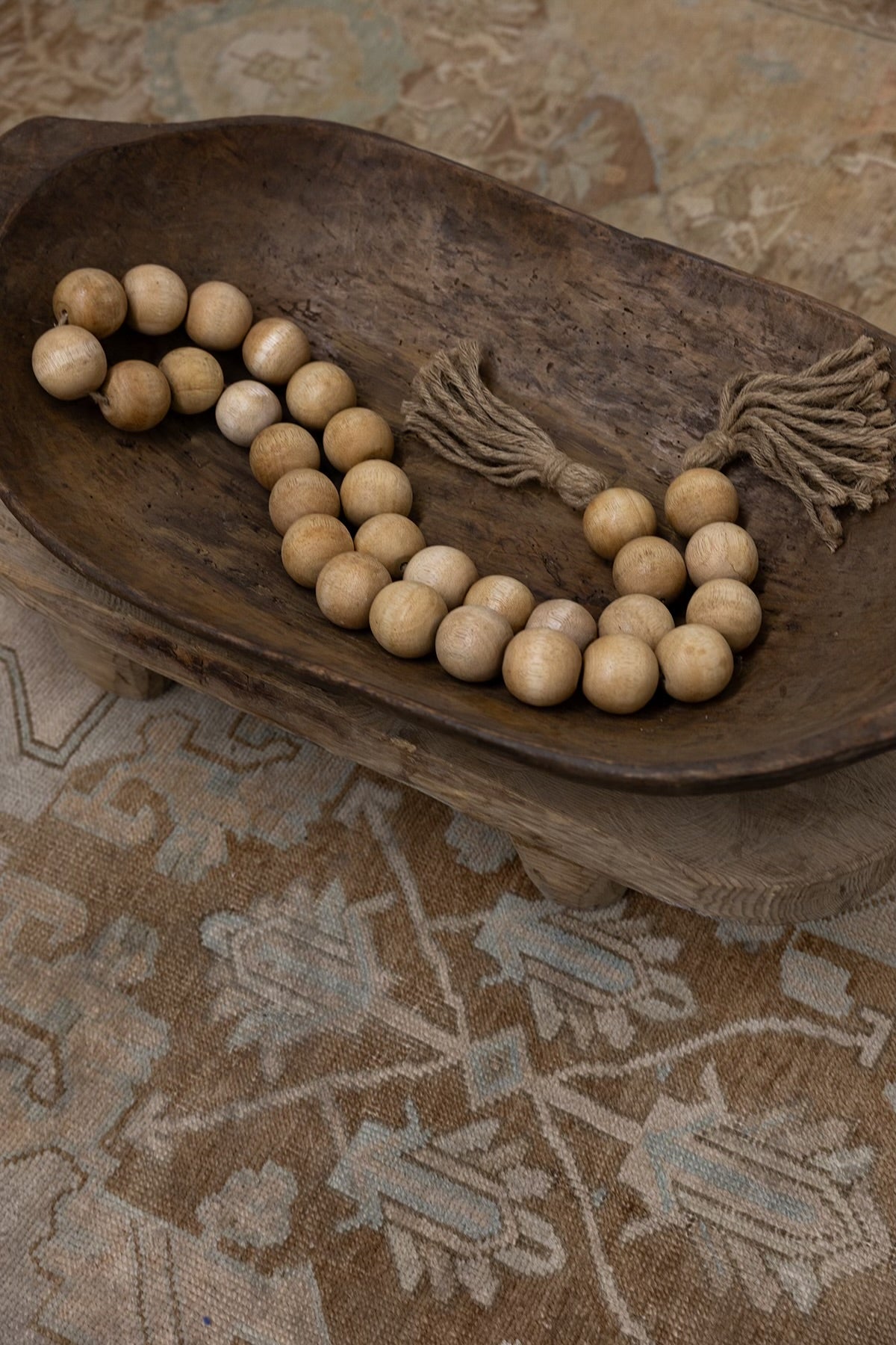 Large Wood Beads
