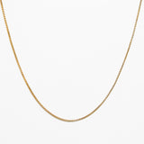 14K Thick Solid Gold Box Chain — view 3