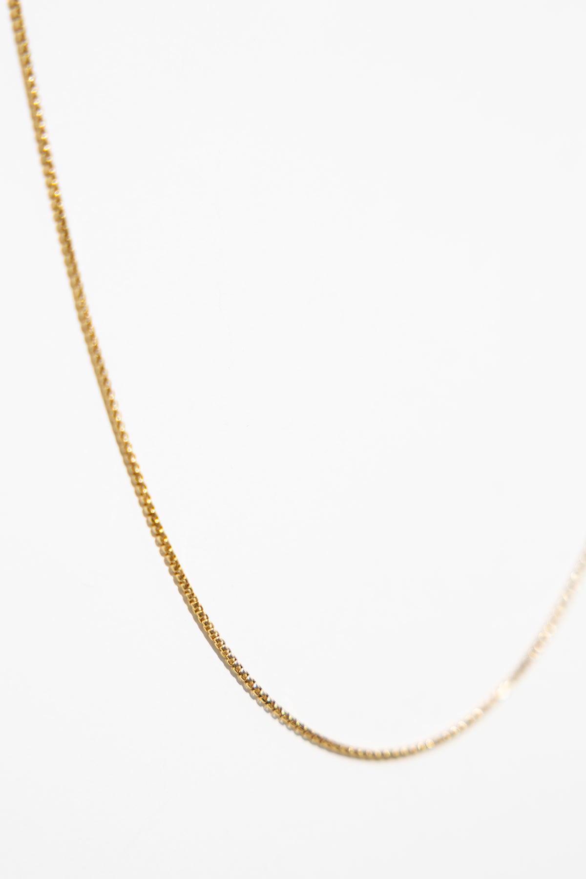 Jones Fine 14K Thick Solid Gold Box Chain