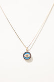 14K Evil Eye Charm