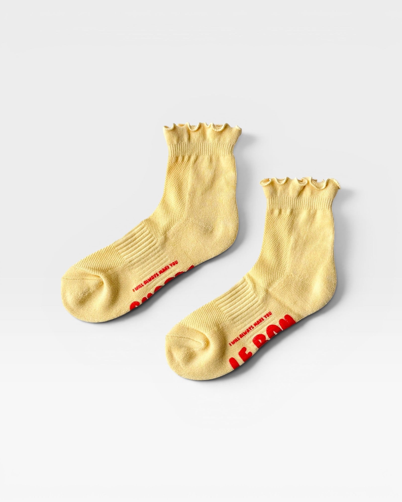 Ruffled Hugger Crew Socks — view 11