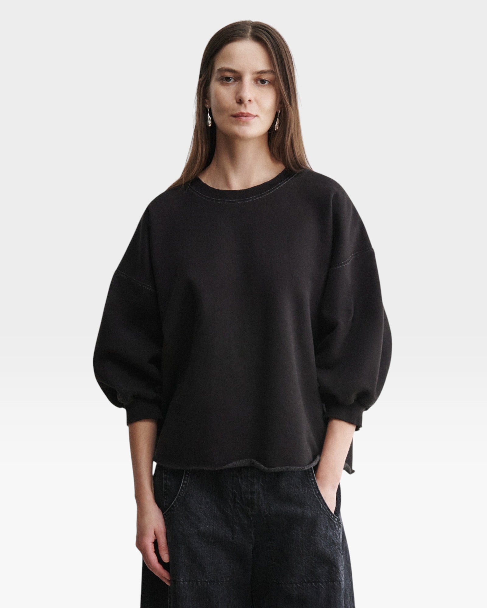 RACHEL COMEY Fond Sweatshirt - Charcoal