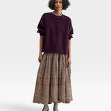 RACHEL COMEY Fond Sweatshirt - Plum
