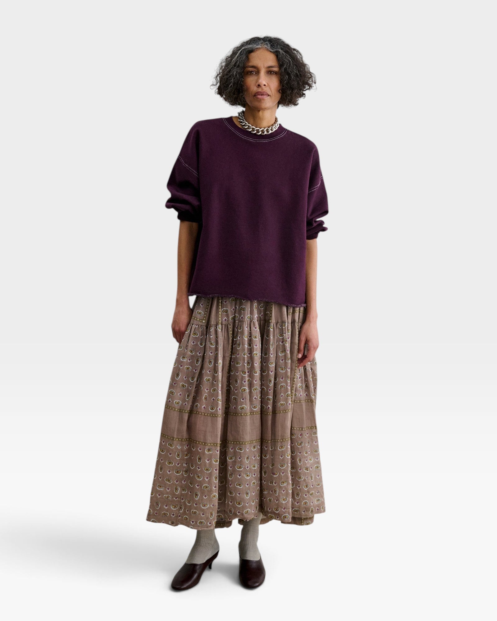 RACHEL COMEY Fond Sweatshirt - Plum