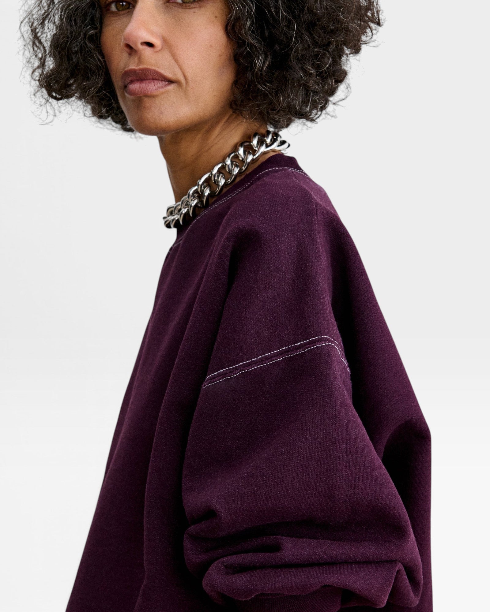 RACHEL COMEY Fond Sweatshirt - Plum