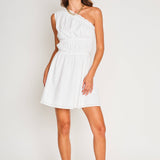Jett Dress - White Eyelet