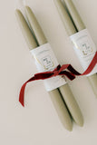 Bayberry Dipped Taper Candles