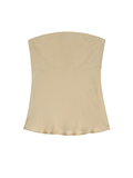 Silky Tube Top in Sand