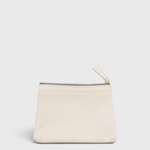 Petite Pouch - Milk Pebble Leather — view 2