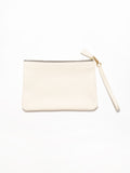 Moyen Pouch - Milk Pebble Leather