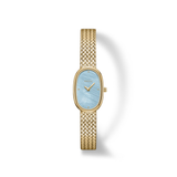 Jane Small Watch Tethered - Gold and Sky