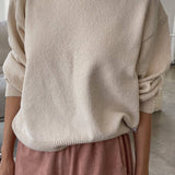 Milo Cotton Sweater - Naturel