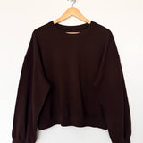 Cali Jersey Sweatshirt - Dark Cacao