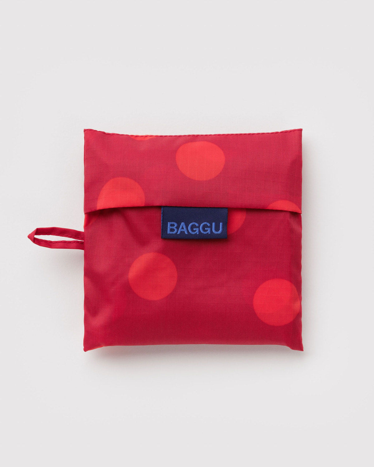 Standard Baggu - Red Polka Dot, flat lay