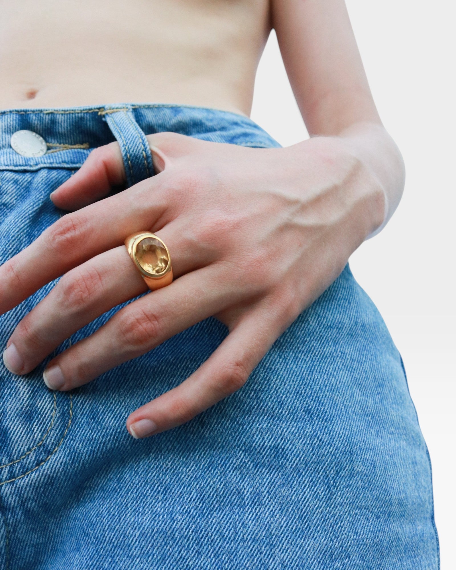 Odissea Milano Ring Citrine