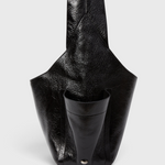 RACHEL COMEY Tool Bag in black leather, alternate styled view.
