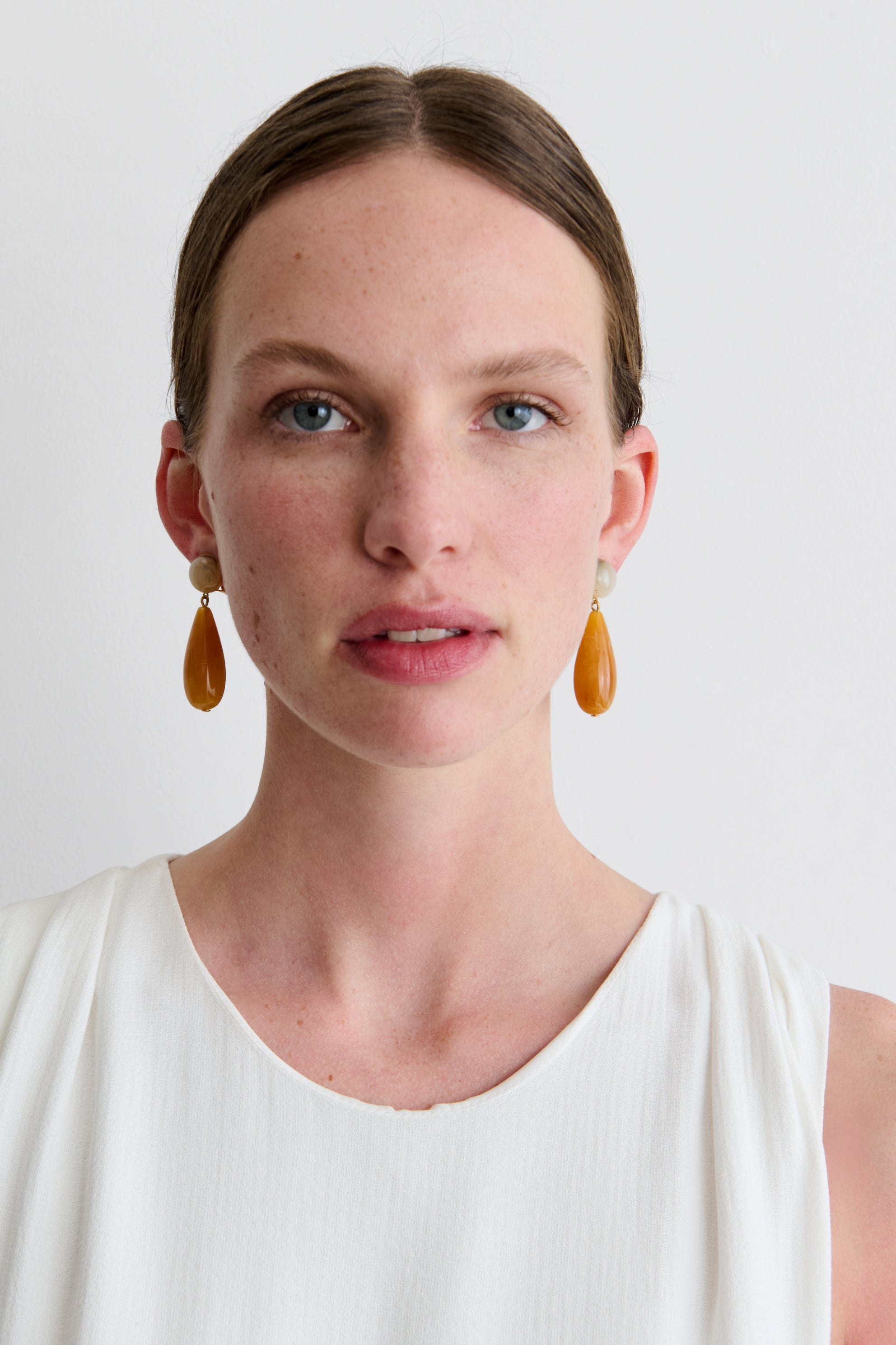 Rachel Comey Pamplona Earrings - Cream Multi