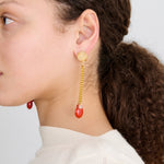 Rachel Comey Bootes Earrings - Cream Multi