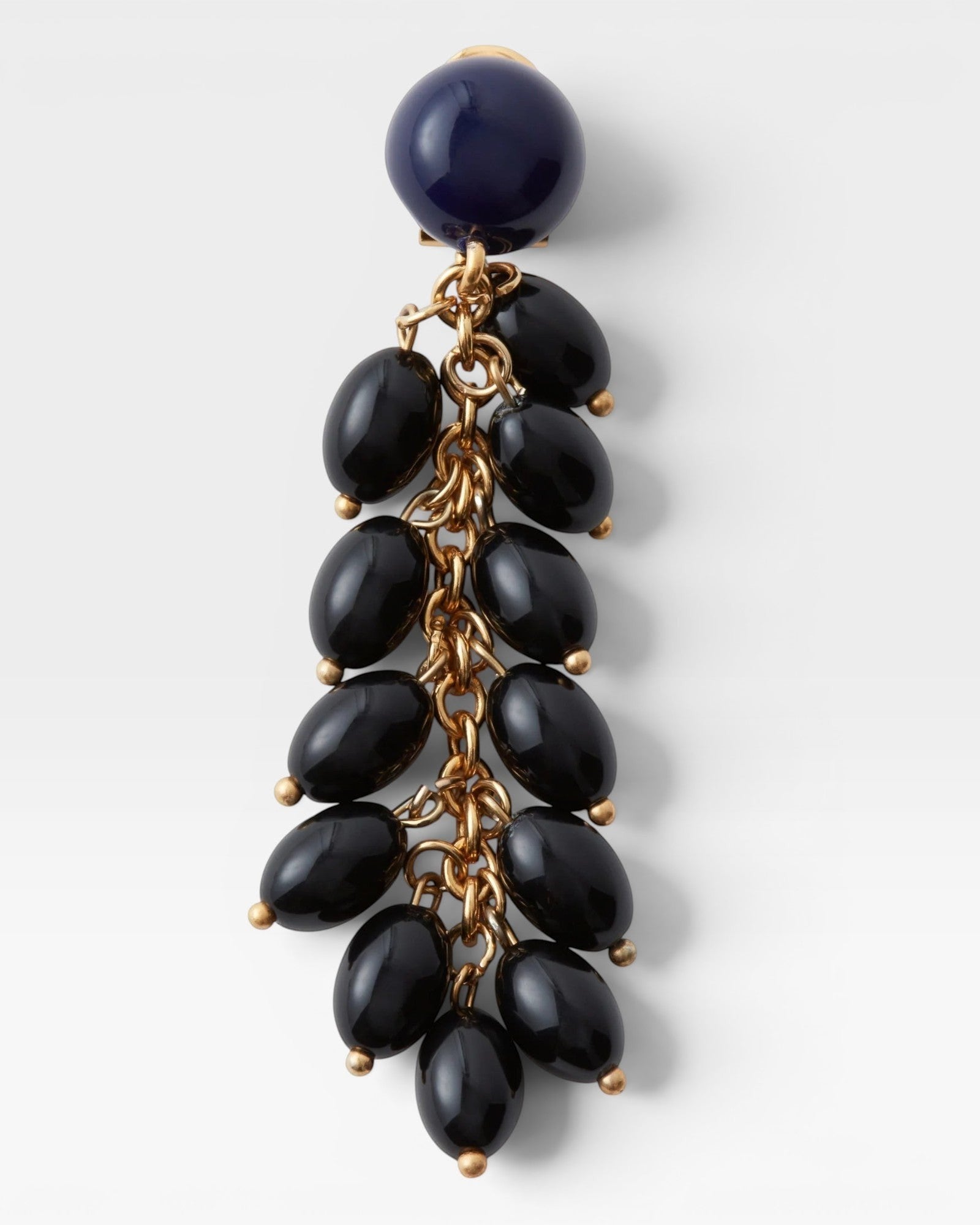 Laurel Earrings | Black — view 2