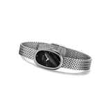 Jane Small Watch Tethered - Silver and Black