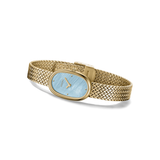 Jane Small Watch Tethered - Gold and Sky